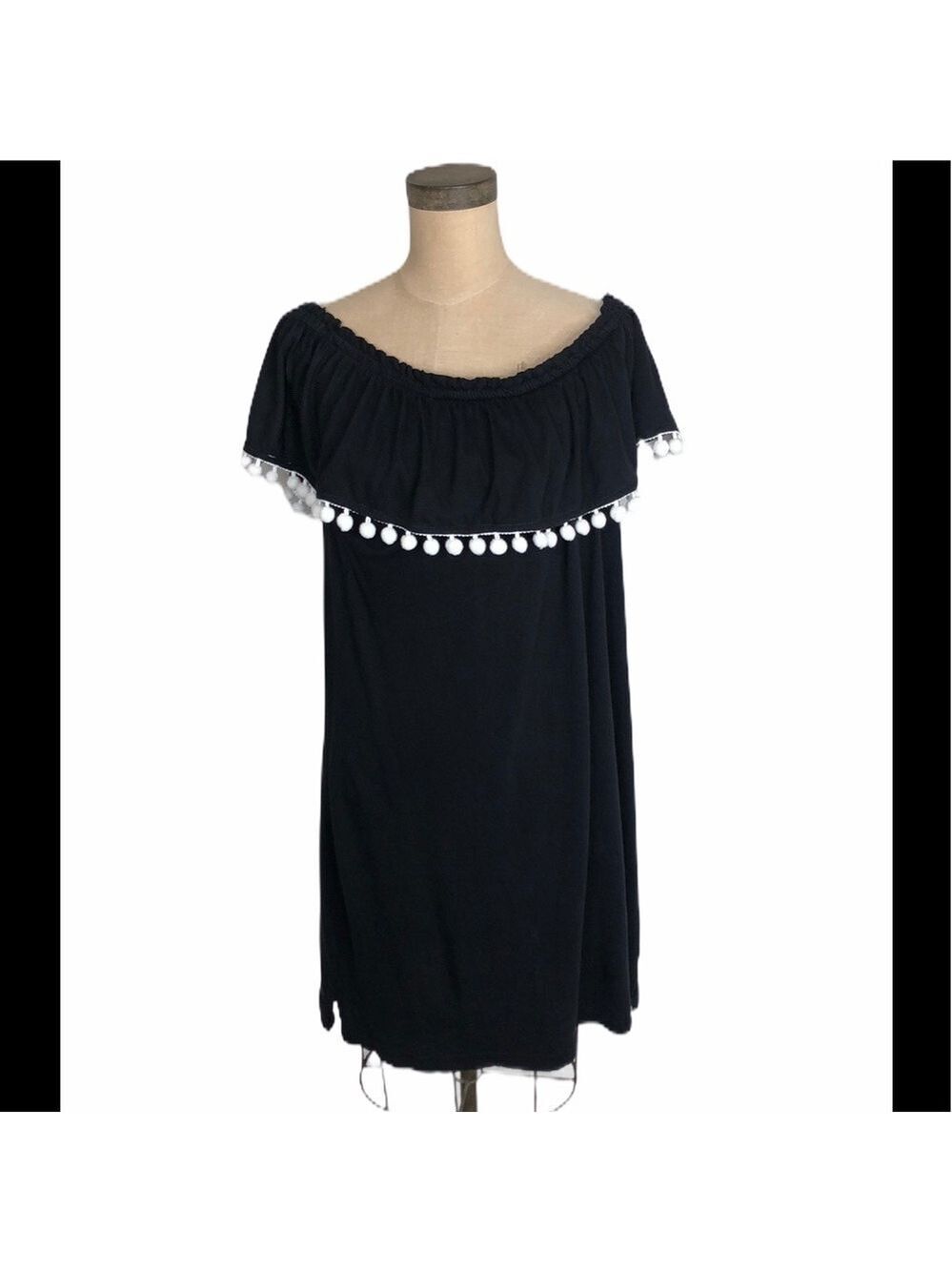 NWT Current Elliott ruffle off the shoulder dress SZ XS